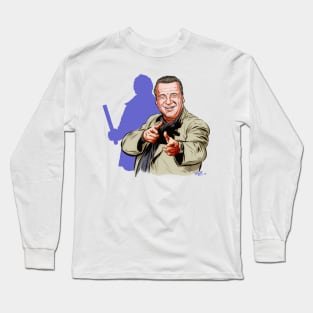 Ray Winstone - An illustration by Paul Cemmick Long Sleeve T-Shirt